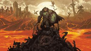 Iron Tank, Doom Slayer, DOOM: The Dark Ages, Key Art, 2025 Games, PlayStation 5, Xbox Series X and Series S, PC Games, 4K wallpaper