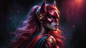 Batwoman, Superheroes, Artist, Artwork, Digital Art, Ai, Deviantart, 4K wallpaper