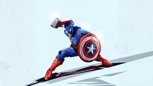 Captain America, Superheroes, Artwork, Digital Art, 4K wallpaper
