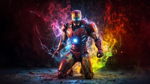Iron Man, Superheroes, Artwork, Digital Art, Ai, Deviantart, 4K wallpaper