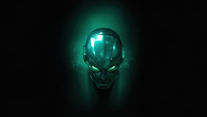 Doctor Doom, Superheroes, Helmet, Minimalism, Minimalist, Dark, Black, Artist, Artwork, Digital Art, 4K wallpaper