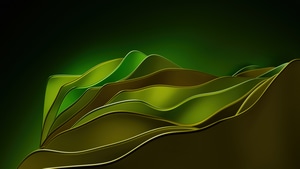 Green, Abstract, Artist, Artwork, Digital Art, 4K wallpaper
