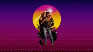 Retrowave, Tom Cruise, Biker, Artist, Artwork, Digital Art, 4K wallpaper