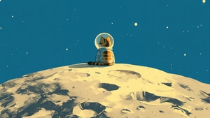 Cat, Astronaut, Artist, Artwork, Digital Art, 4K wallpaper