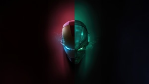 Doctor Doom, Iron Man, Superheroes, Minimalism, Minimalist, Artist, Artwork, Digital Art, 4K wallpaper