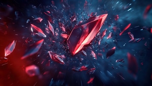 Abstract, Crystal, Artist, Artwork, Digital Art, 4K wallpaper
