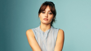 Ella Purnell, Portrait, English actress, 4K wallpaper