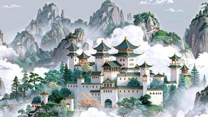Castle, Artist, Artwork, Digital Art, 4K wallpaper