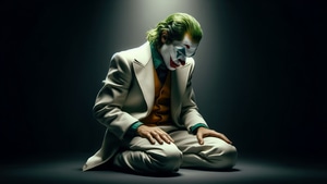 Joker, Supervillain, Superheroes, Ai, Artwork, Digital Art, Dark, 4K wallpaper