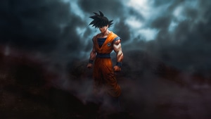 Goku, Anime, Artwork, Art, Digital Art, Artist, Artstation, 4K wallpaper