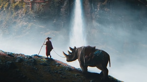 Rhino, Artist, Artwork, Digital Art, 4K wallpaper