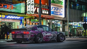 Nissan 240sx, Nissan, Modified, Cars, Artstation, 4K wallpaper
