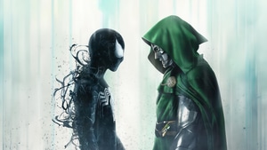 Spiderman, Doctor Doom, Superheroes, Artwork, Art, Digital Art, 4K wallpaper