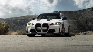 BMW M3 CS, Performance Sedan, 4K wallpaper