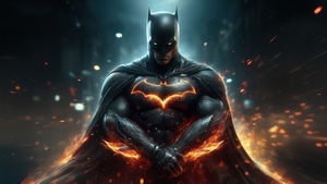 Batman, Superheroes, Artwork, Art, Digital Art, Ai, 4K wallpaper