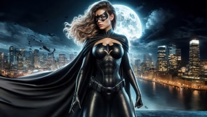 Batwoman, Superheroes, Artwork, Art, Digital Art, Ai, 4K wallpaper