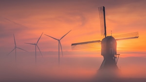 Windmill, Photography, 4K wallpaper