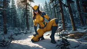 X23, Superheroes, Ai, Artwork, Digital Art, Artstation, 4K wallpaper