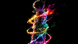 Eren Yeager, AMOLED, Digital Art, Attack on Titan, 4K wallpaper