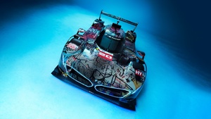 BMW Art Car, Le Mans Hypercar, BMW M Hybrid V8, 4K wallpaper