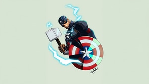 Captain America, Superheroes, Artwork, Art, Digital Art, Artstation, 4K wallpaper