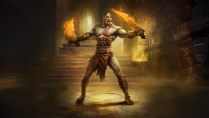 Kratos, God Of War, Artwork, Digital Art, Games, Video Games, Artstation, 4K wallpaper