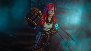 Vi League Of Legends, League Of Legends, Arcane, Tv Shows, Cosplay, Games, Video Games, Deviantart, 4K wallpaper