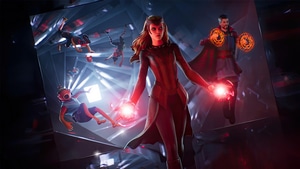 Fortnite, Games, 2024 Games, Mobile, Ios, Video Games, Scarlet Witch, Doctor Strange, 4K wallpaper