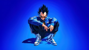 Vegeta, Anime, Artwork, Art, Digital Art, Ai, Dragon Ball Super, Artist, 4K wallpaper