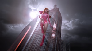 Artist, Cosplay, Atom Eve, Invincible, Tv Shows, Artstation, 4K wallpaper