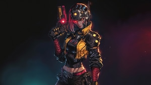 Artist, Artwork, Art, Digital Art, Ai, Cyberpunk, 4K wallpaper