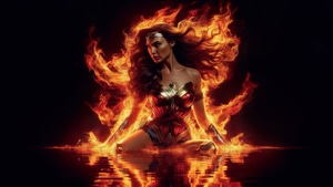 Wonder Woman, Superheroes, Artwork, Digital Art, Ai, Deviantart, 4K wallpaper
