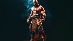 Kratos, God Of War, Artwork, Ai, Digital Art, Games, Video Games, 4K wallpaper