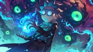 Rick, Rick And Morty, Cartoons, Tv Shows, Animated Tv Series, Artist, Artwork, Deviantart, Ai, 4K wallpaper