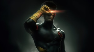 Cyclops, X Men, Superheroes, Artwork, Art, Digital Art, Ai, 4K wallpaper