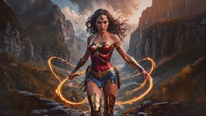 Wonder Woman, Superheroes, Artwork, Digital Art, Ai, Deviantart, 4K wallpaper