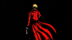 Vash The Stampede, Anime Boy, Anime, Artist, Artwork, Digital Art, Dark, Black, 4K wallpaper