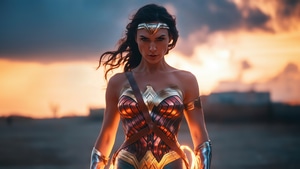 Wonder Woman, Superheroes, Artwork, Digital Art, Ai, , 4K wallpaper