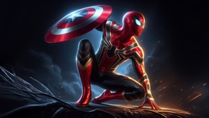 Spiderman, Superheroes, Artwork, Digital Art, Ai, , 4K wallpaper