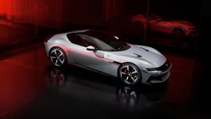 Ferrari 12Cilindri, Dark aesthetic, 2024, Sports car, 4K wallpaper