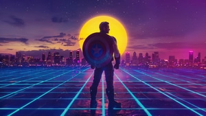Captain America, Superheroes, Ai, Artwork, Digital Art, 4K wallpaper
