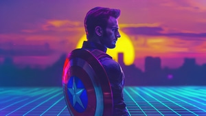 Captain America, Superheroes, Ai, Artwork, Digital Art, 4K wallpaper