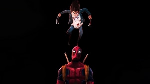 Deadpool, X23, Superheroes, Artwork, Art, Digital Art, Dark, Black, Artstation, 4K wallpaper