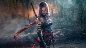 Psylocke, Superheroes, Digital Art, Artwork, Ai Girls, Ai, Art, Deviantart, 4K wallpaper