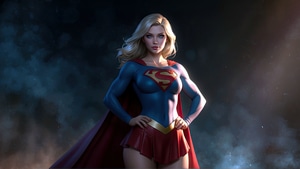 Supergirl, Superheroes, Artwork, Art, Digital Art, Ai, Deviantart, 4K wallpaper