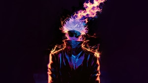Jujutsu Kaisen, Anime, Artist, Artwork, Digital Art, Ai, 4K wallpaper
