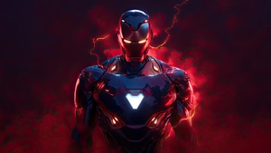 Iron Man, Ai, Superheroes, Artwork, Digital Art, Deviantart, 4K wallpaper