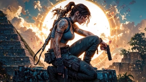 Tomb Raider, Games, Xbox Games, Ps4 Games, Artwork, Art, Digital Art, Ai, Video Games, Deviantart, 4K wallpaper