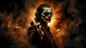 Joker, Supervillain, Superheroes, Ai, Artwork, Digital Art, 4K wallpaper