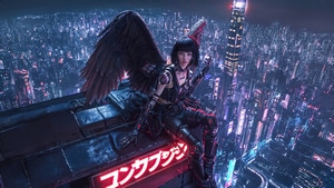 Cyberpunk, Cityscape, Wings, Artwork, Art, Digital Art, Ai, Artist, 4K wallpaper